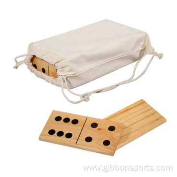 Wood Domino Game Toy Set